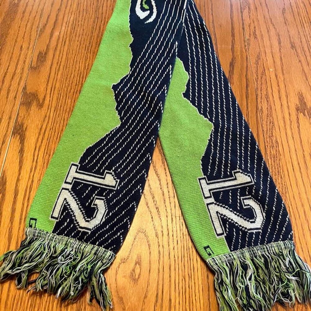 Seattle Seahawks Green/Navy Blue Scarf #12